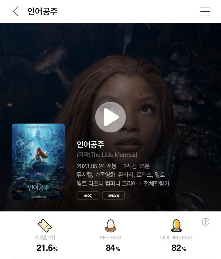 인어공주 CGV 에수 공개.jpg | 인스티즈