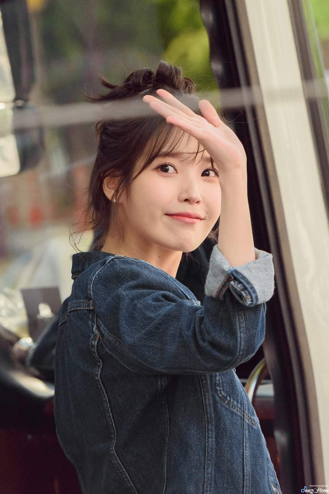 은근 청순한 청자켓 원피스 아이유.jpg | 인스티즈