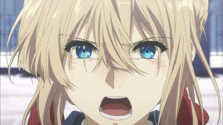 작화 끝판왕 감성애니, 바이올렛 에버가든 .gif | 인스티즈