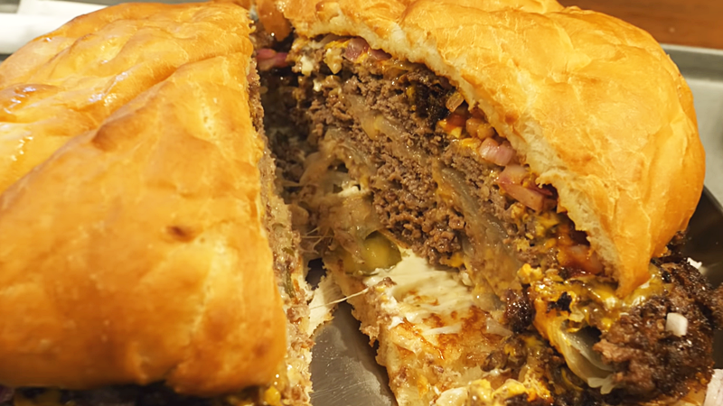 어느 버거집의 15분컷 도전 버거..JPG | 인스티즈