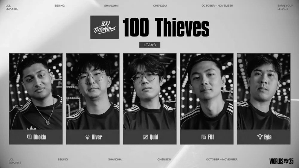 오늘 이후로 LTA의 100Thieves의 팀 여정은 완전히 마무리 되었습니다 | 인스티즈