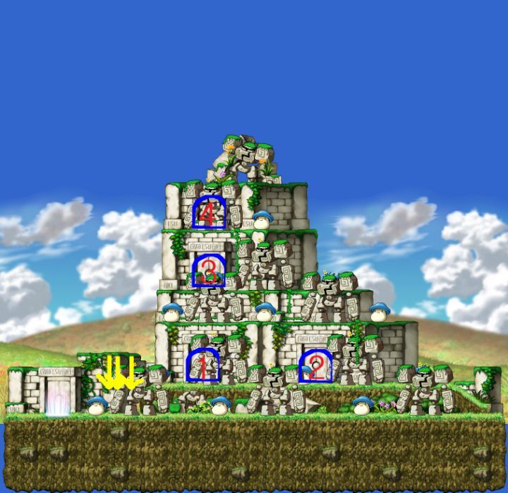 옛날 메이플스토리 던전 가는 길 탐방 | 인스티즈