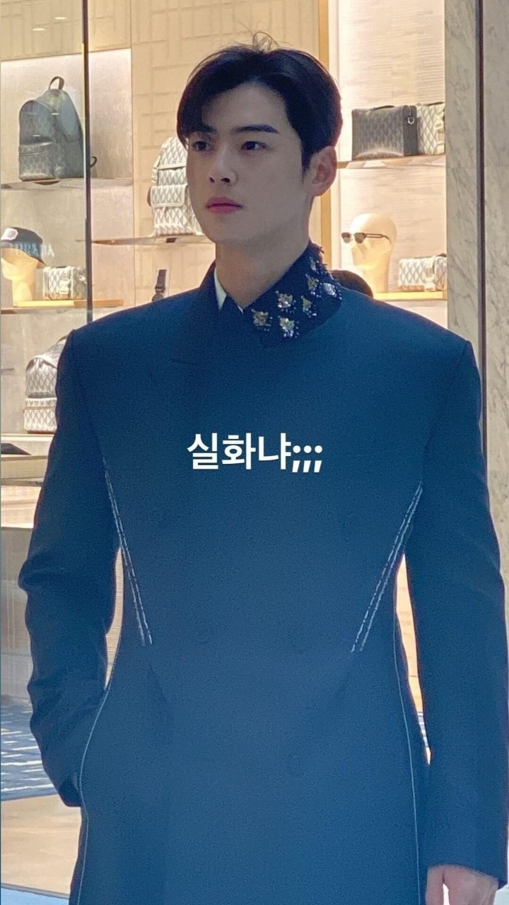 더현대서울 디올 매장 방문한 차은우ㄷㄷㄷㄷㄷ.jpg | 인스티즈