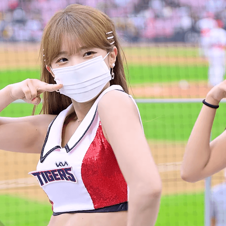 이다혜 치어리더 깔끔한 겨드랑이.gif | 인스티즈