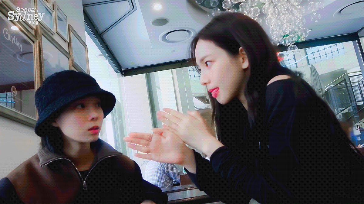 (스압)은근 귀여운 카리나.gif | 인스티즈