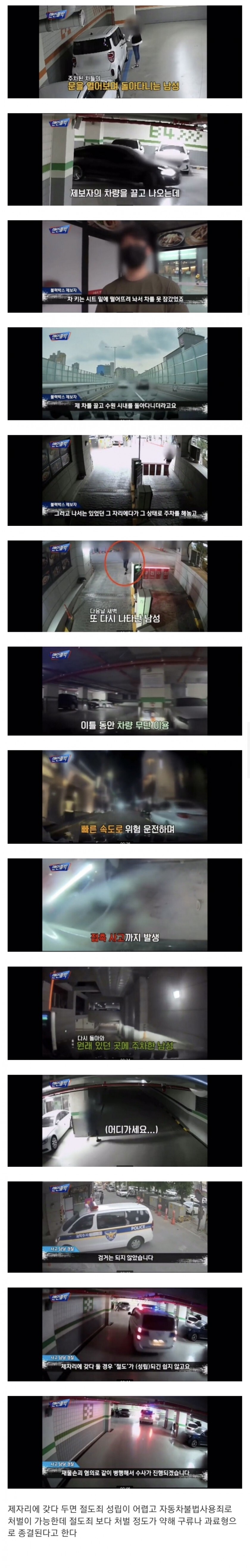 내 차를 모르는 사람이 몰래 타고 다님 | 인스티즈