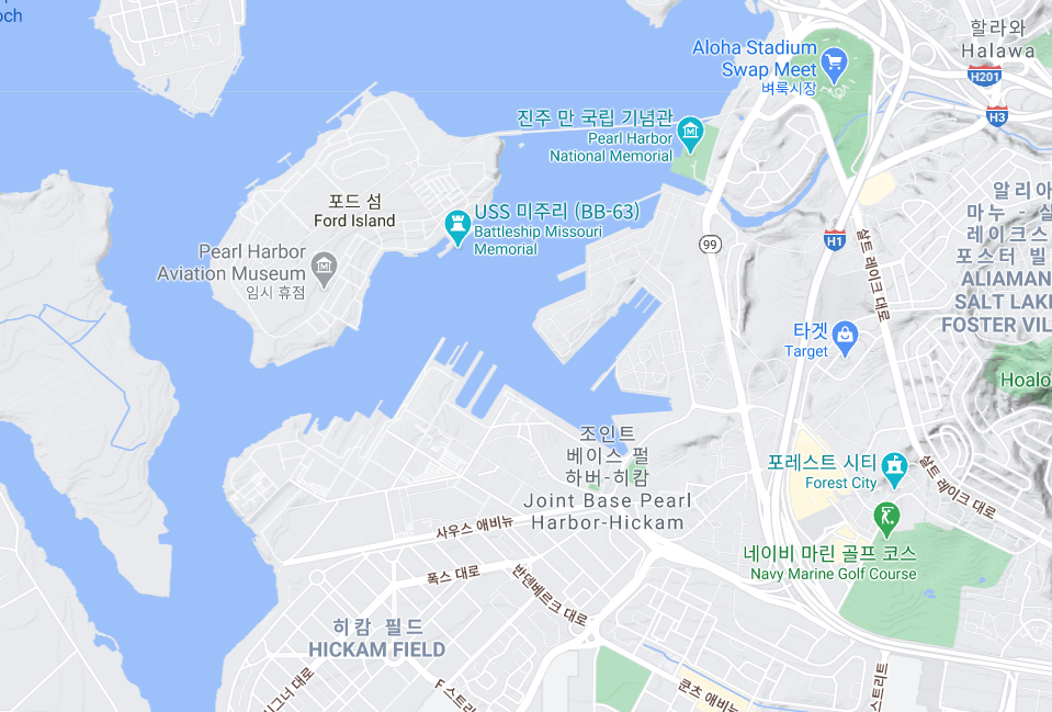 지도로 보는 태평양 전쟁, 진주만 공습 | 인스티즈