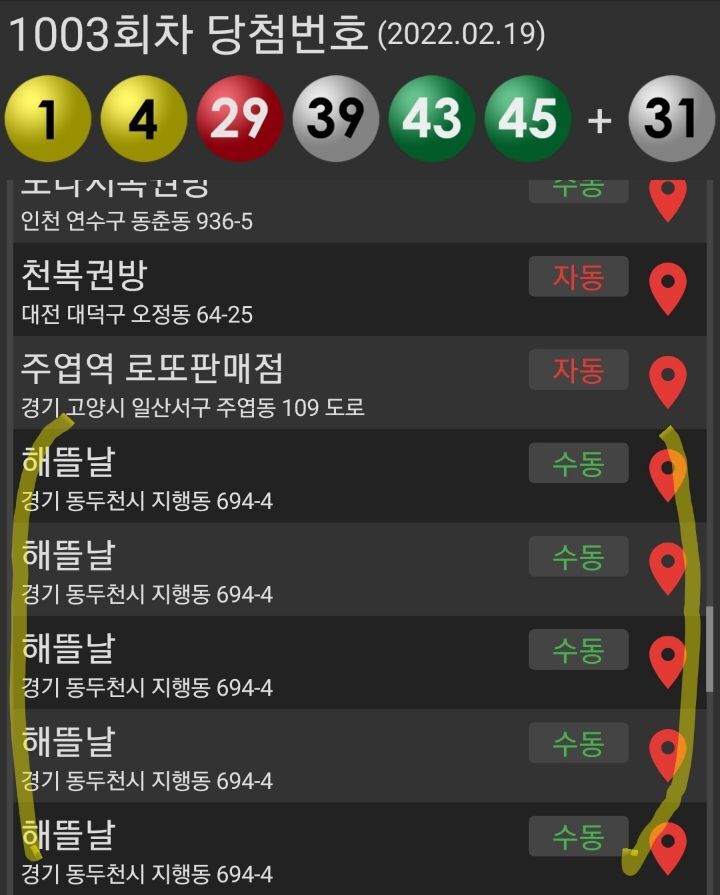 오늘자 어느 로또 1등 당첨자 | 인스티즈