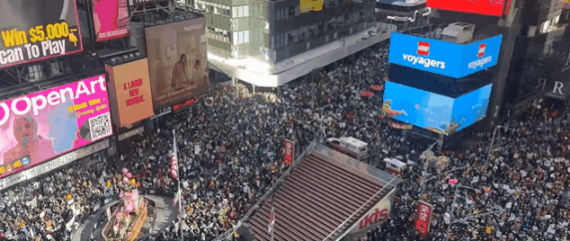 오늘자 역대급 규모의 반 트럼프 시위.gif | 인스티즈