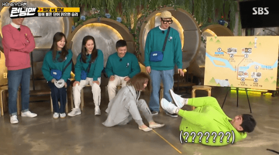 런닝맨 초아 활약상 gif | 인스티즈