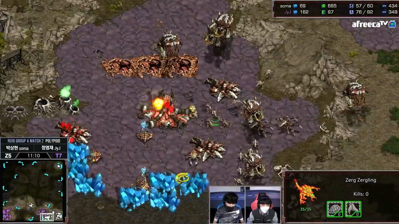 [스타크래프트1] 테란의 대 저그전 111 빌드의 파괴력 (저그 유저 눈물 주의) | 인스티즈
