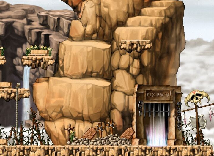 옛날 메이플스토리 던전 가는 길 탐방 | 인스티즈