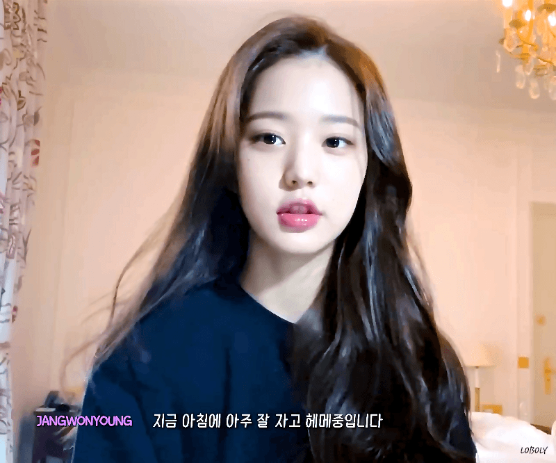 화장기 연한 아이브 장원영 | 인스티즈