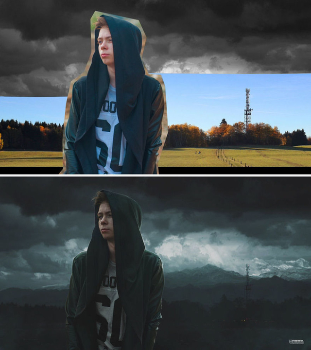 제가 어둠의 마법사처럼 보이게 사진을 수정해주세요! | 인스티즈