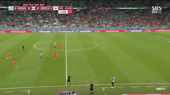 [한국vs우루과이] 경기 종료, 대한민국이 우루과이를 상대로 무승부를 가져갑니다.gif | 인스티즈