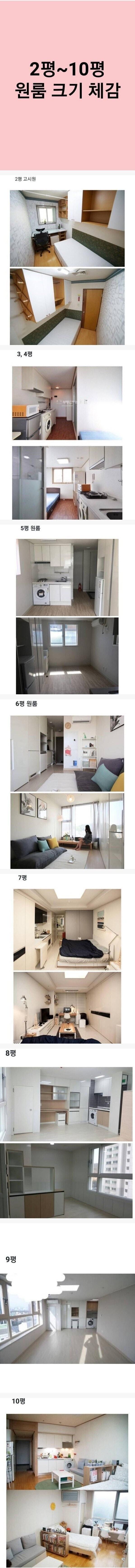 원룸 2~10평 원룸 크기 체감.JPG | 인스티즈