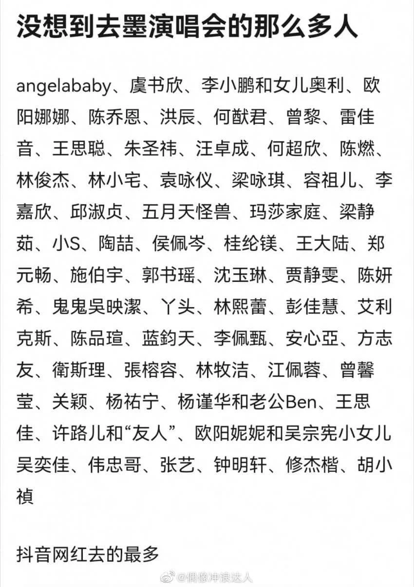 블랙핑크 콘서트갔다고 중국연예인들 살생부 만드는 중국 알빠노인 이유.jpg | 인스티즈