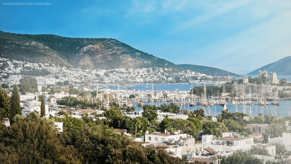 세계 7대 불가사의 복원도 gif | 인스티즈