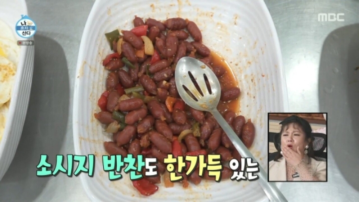 한식뷔페 이용하는 기안84 | 인스티즈