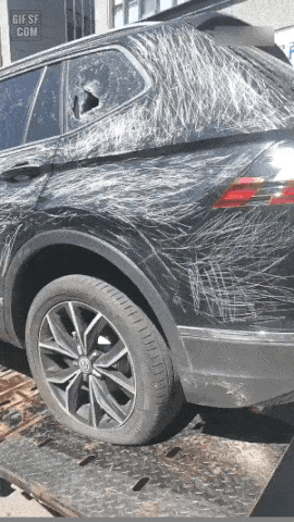 테러 당한 자동차 | 인스티즈