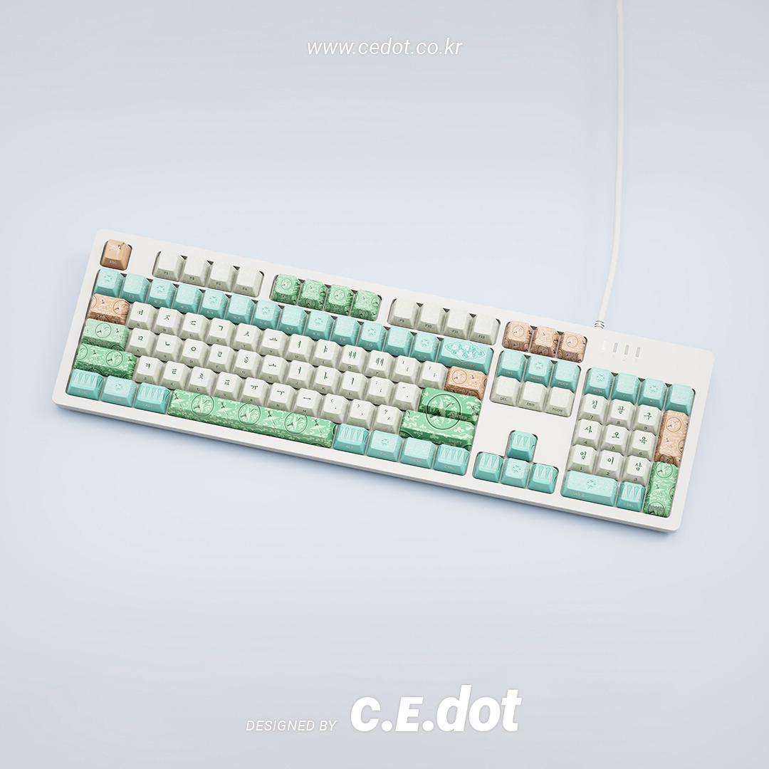 단청 키보드 만든 곳에서 새로 만든 키캡 | 인스티즈