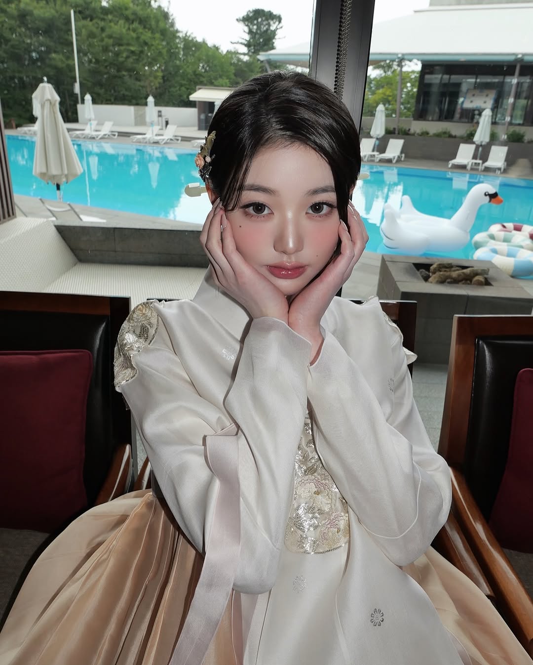 한복입은 아이브 장원영.jpg | 인스티즈