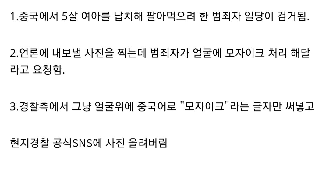 중국식 범죄자 모자이크..jpg | 인스티즈