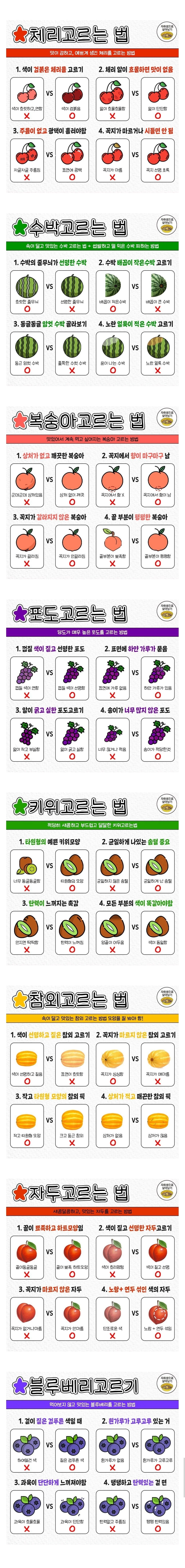 과일 고르는 꿀팁 | 인스티즈