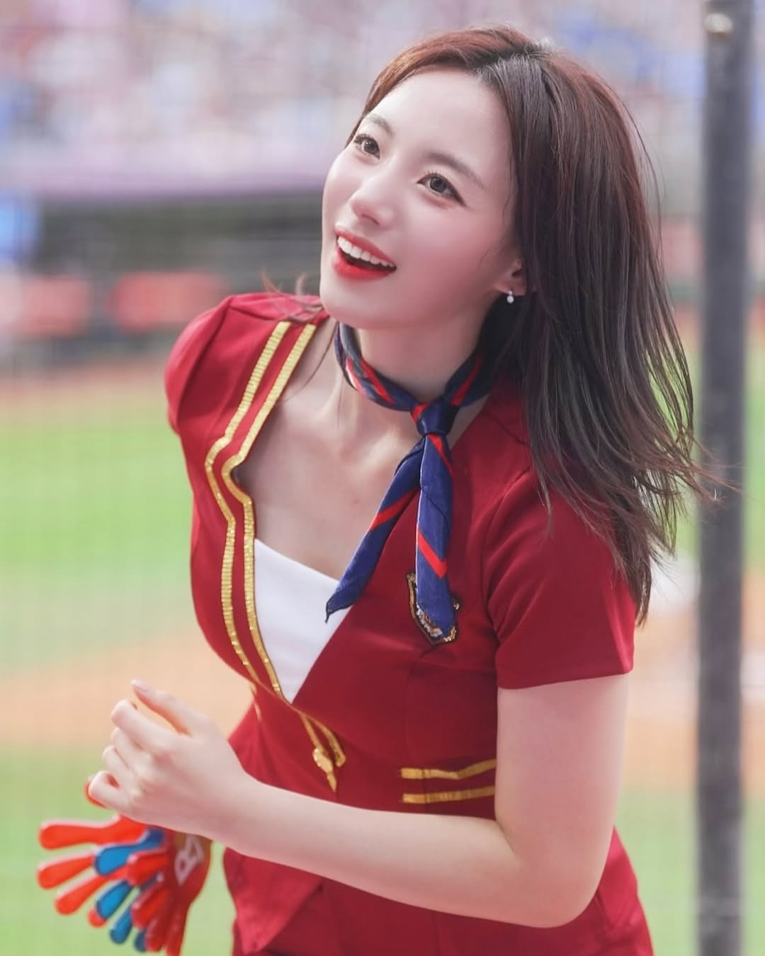 하지원 치어리더 스튜어디스 컨셉 복장.jpg | 인스티즈