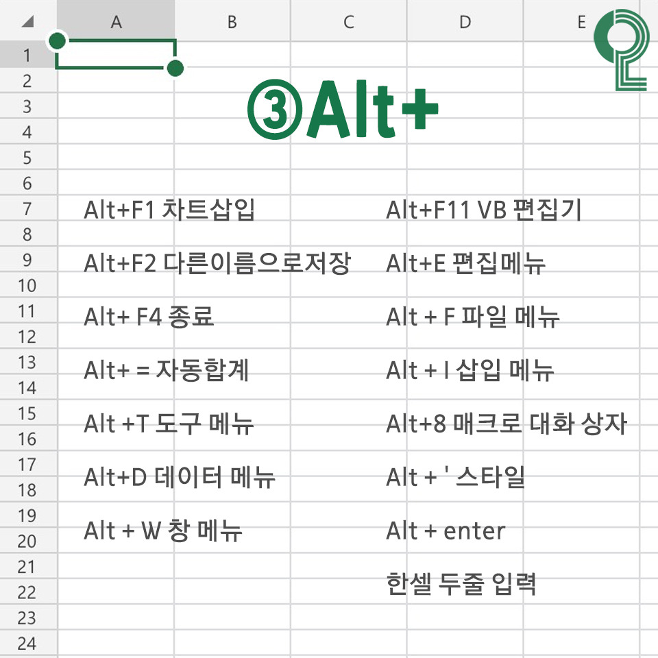 대학생 때부터 알면 좋은 엑셀 단축키 모음 | 인스티즈