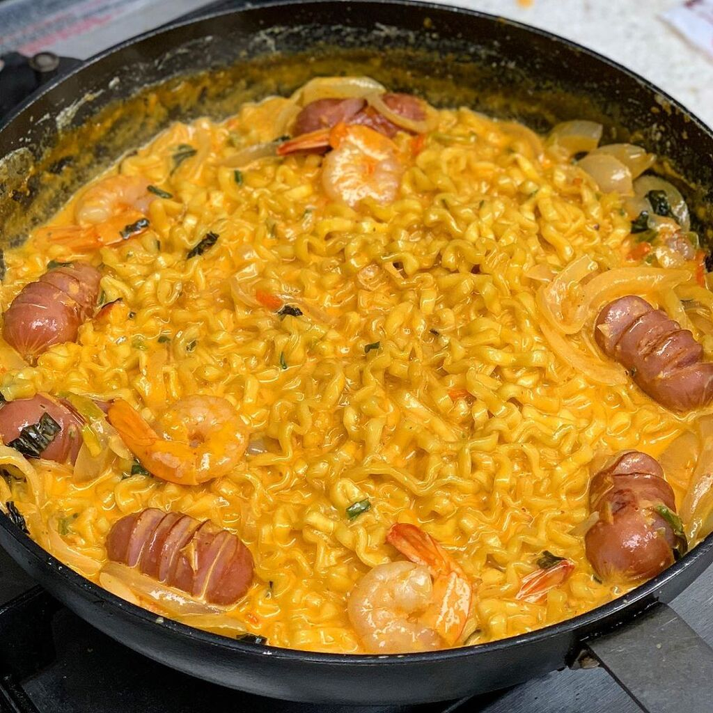 사람들이 크림 진짬뽕 많이 만들어 먹어서 아예 제품으로 만들어 버린 오뚜기 | 인스티즈