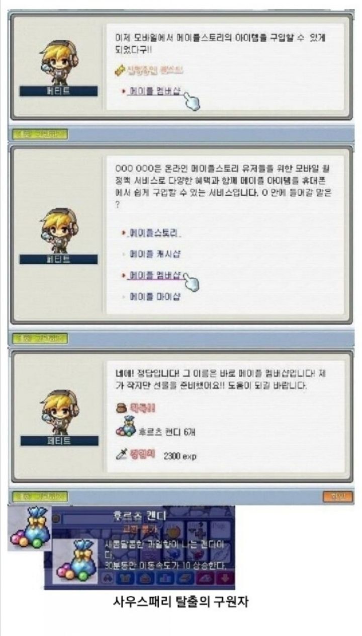 모두가 그리워하는 추억의 그 시절 옛날 메이플스토리 | 인스티즈