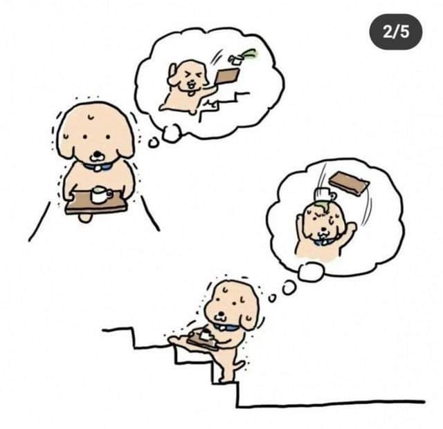 커피숍에서 커피 쟁반으로 옮길 때 드는 생각 | 인스티즈
