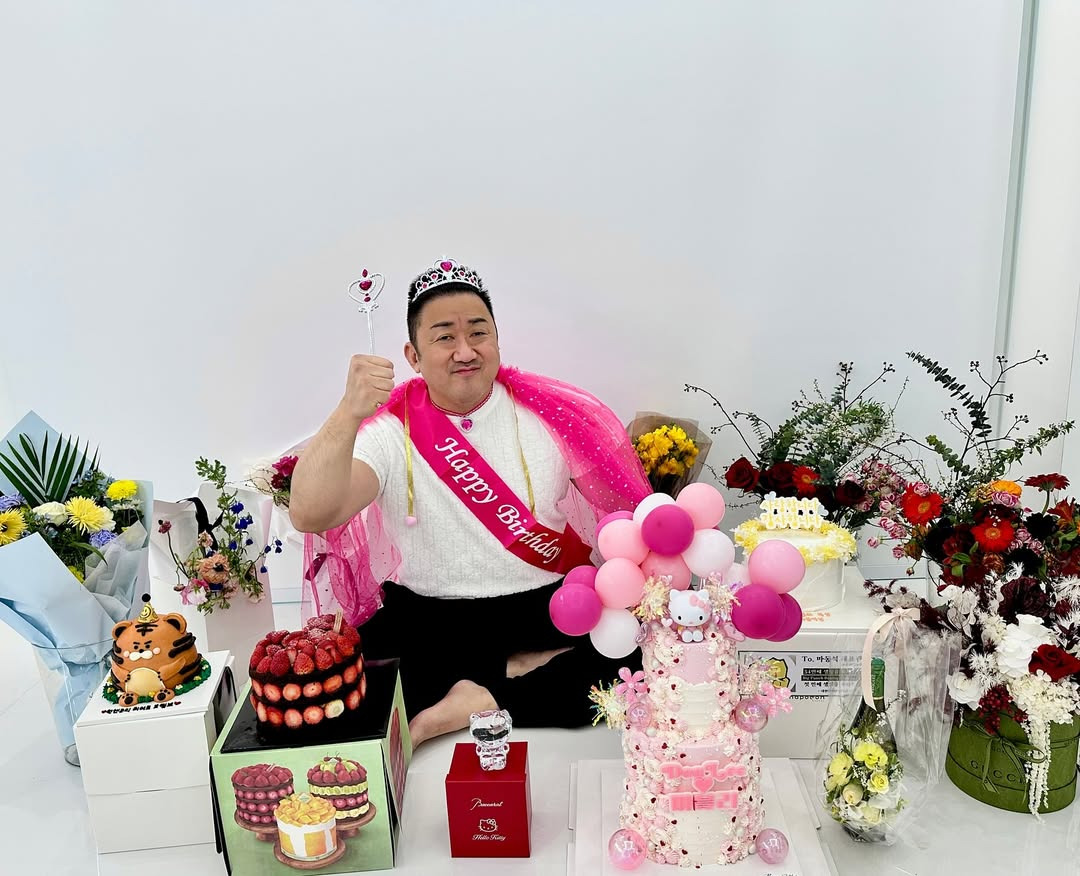 생일 축하받은 마동석 | 인스티즈