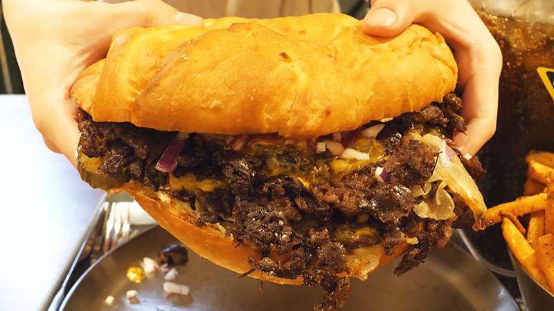 어느 버거집의 15분컷 도전 버거..JPG | 인스티즈