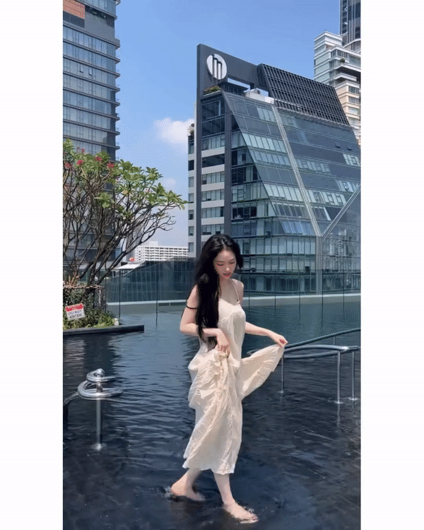 하얀 원피스 카리나 | 인스티즈