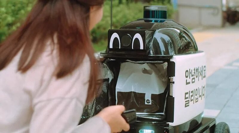 배민에서 시범 운영중이라는 배달 로봇.jpg | 인스티즈