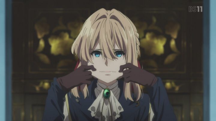 작화 끝판왕 감성애니, 바이올렛 에버가든 .gif | 인스티즈