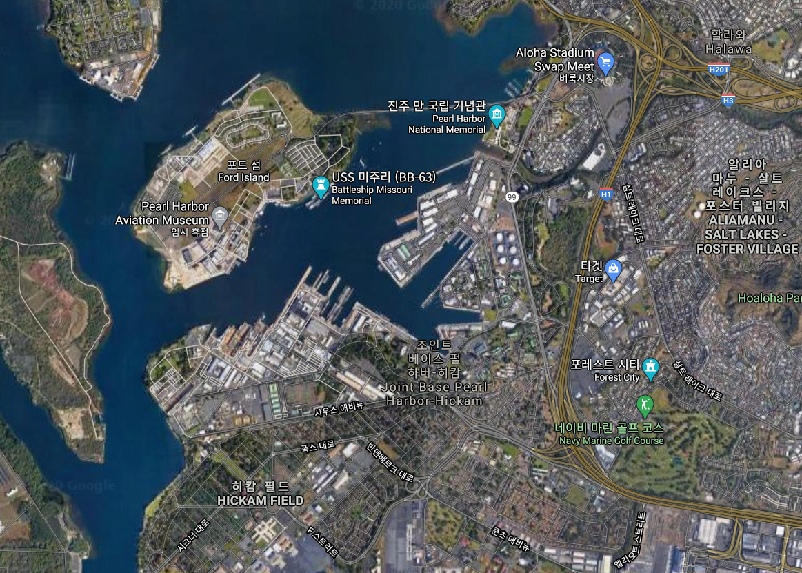 지도로 보는 태평양 전쟁, 진주만 공습 | 인스티즈