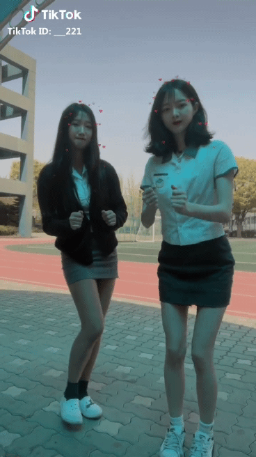한국 여고생 틱톡광고.gif | 인스티즈