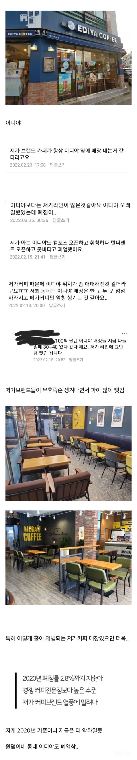 요즘 포지션이 많이 애매해진거 같은 커피브랜드 | 인스티즈