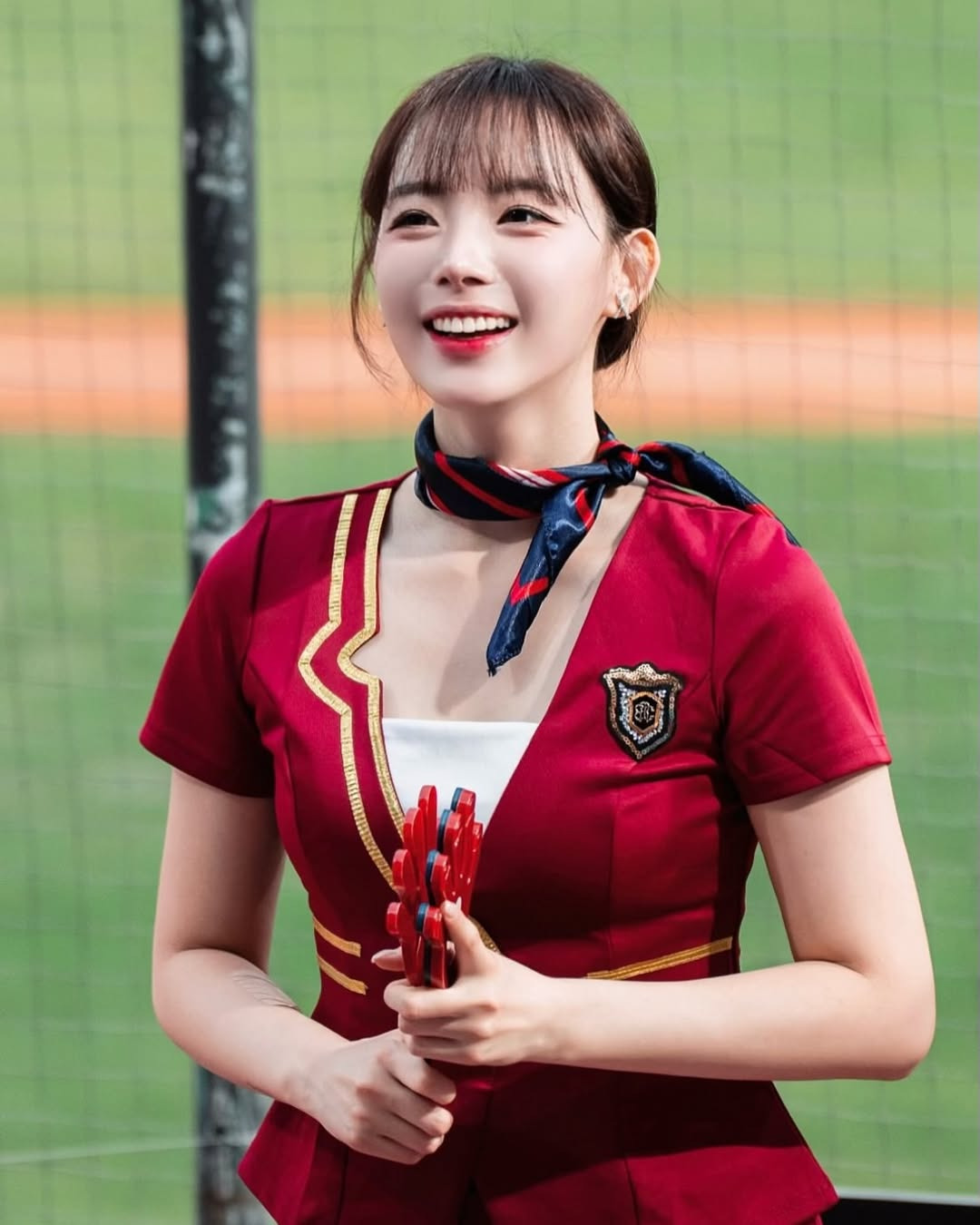 하지원 치어리더 스튜어디스 컨셉 복장.jpg | 인스티즈