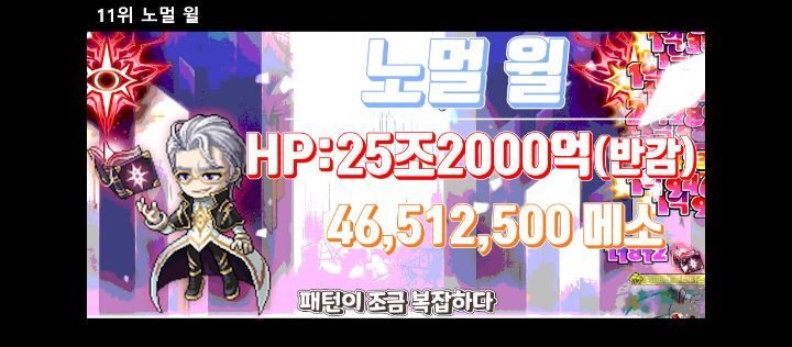 메이플스토리 보스 난이도 순위 Top 47 | 인스티즈