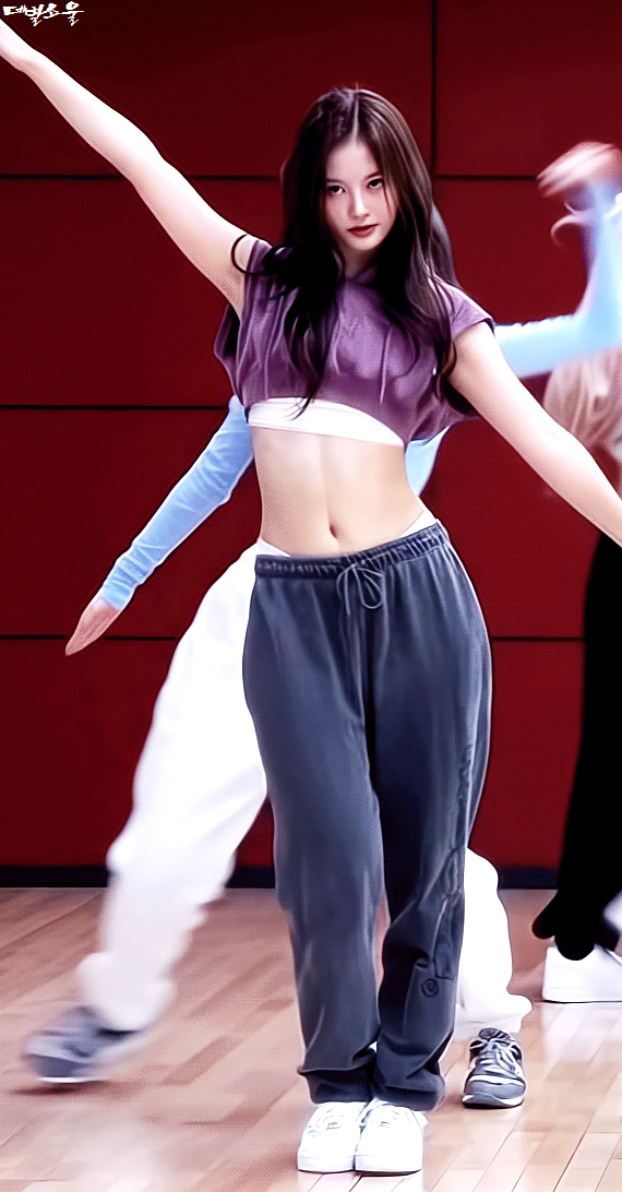 연습중인 엔믹스 설윤.GIF | 인스티즈