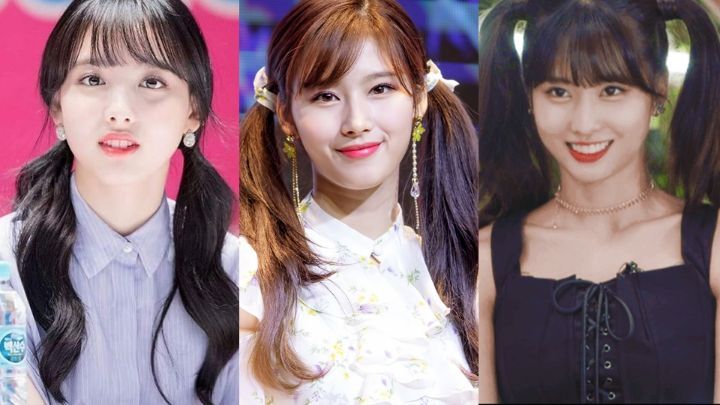 양갈래 트윈테일이 가장 잘 어울리고 예쁜 여자아이돌은? | 인스티즈