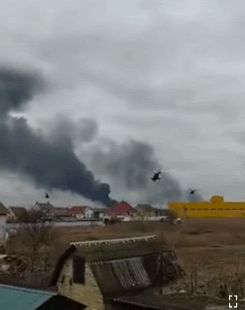 우크라이나..러시아 헬기 부대 짤 | 인스티즈