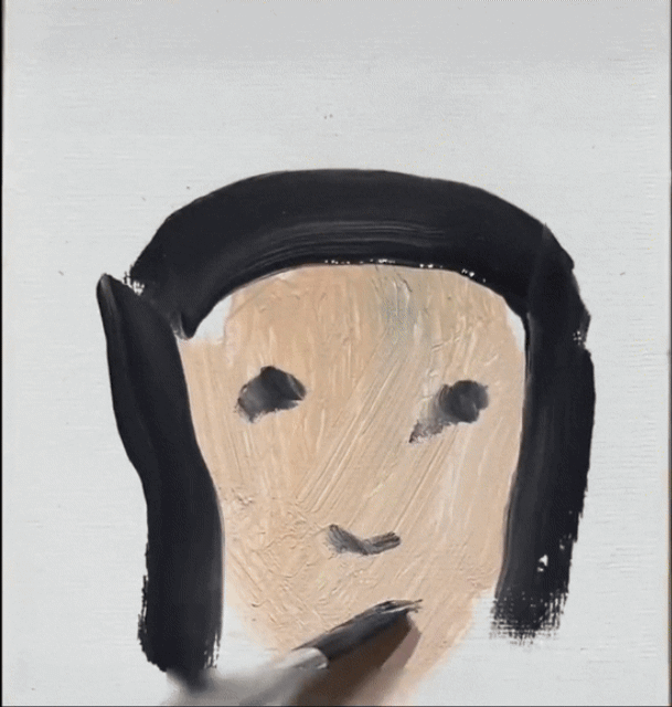 의외로 그리기 쉽다는 카리나 얼굴 .gif | 인스티즈