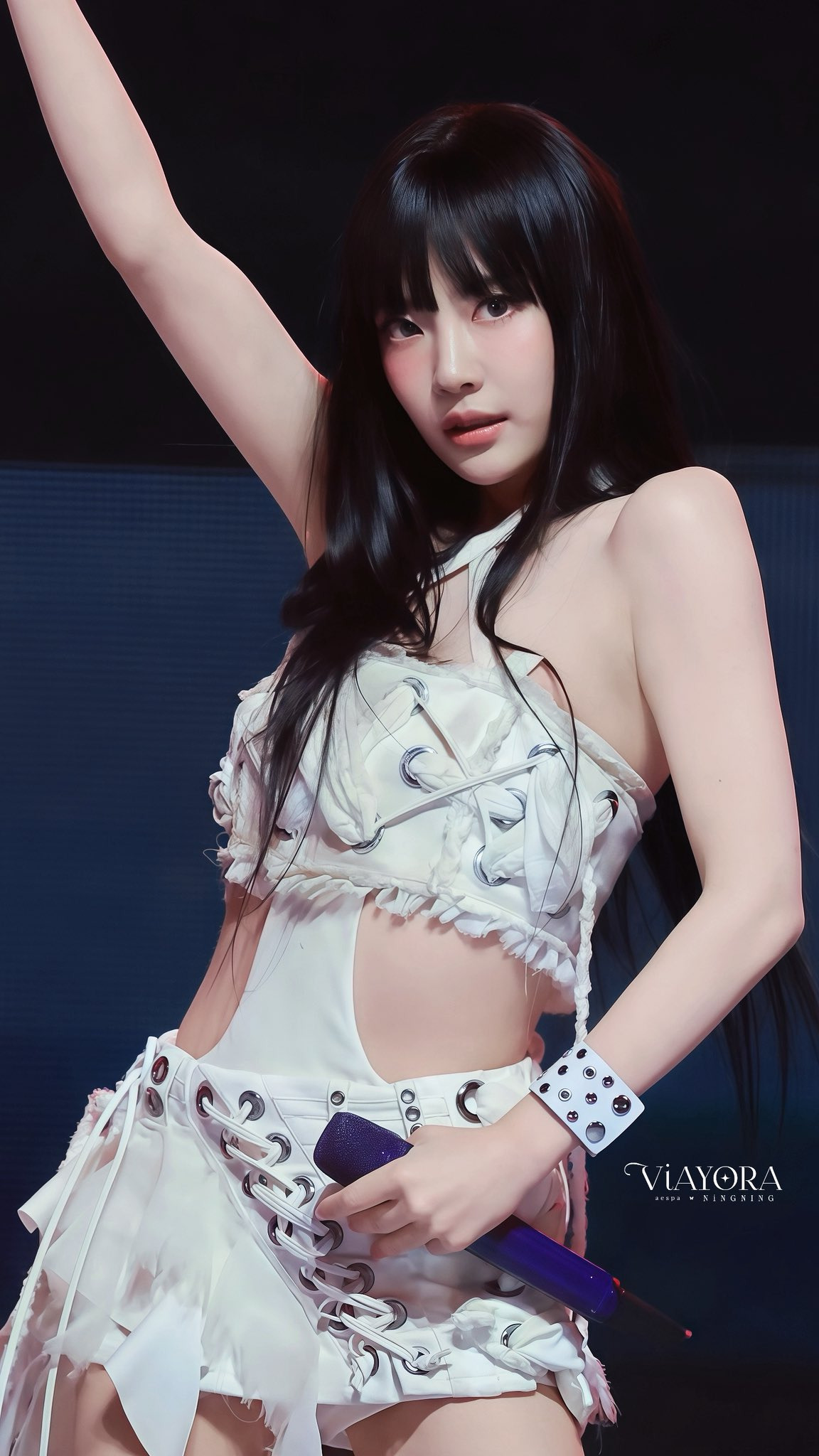 긴 생머리한 에스파 닝닝 | 인스티즈