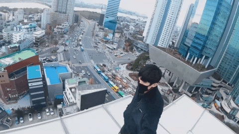 공포) 한국 고층빌딩 파쿠르 | 인스티즈