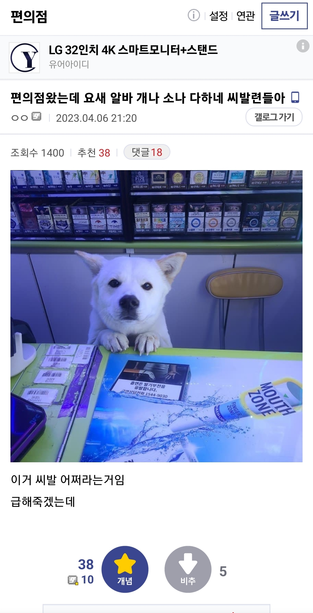 ???: 요샌 편돌이하네 | 인스티즈